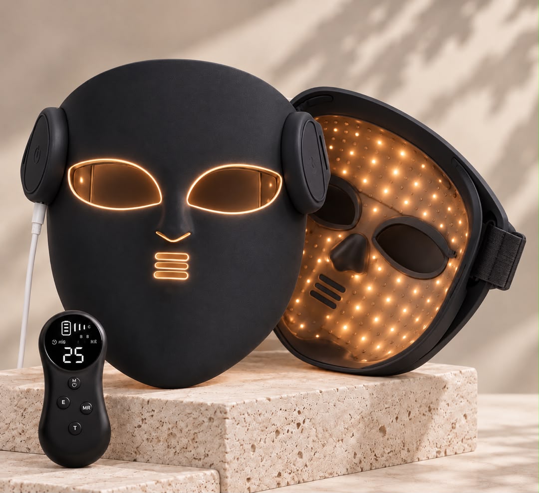 ✨ Lumyel LED Light Therapy Face & Neck Mask