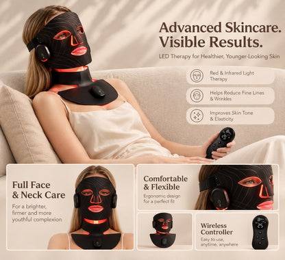 7-Color LED Face & Neck Mask